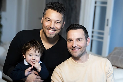 A.Reed ir S.Ambrulevičiaus treneris R.Haguenaueris: „Sūnus iš mudviejų su vyru sužinos savo atsiradimo istoriją“