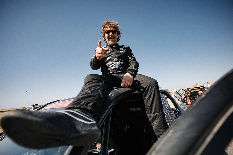 Benediktas Vanagas Dakaro ralio finiše / Andriaus Lauciaus nuotr.