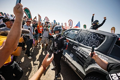 Benediktas Vanagas Dakaro ralio finiše / Andriaus Lauciaus nuotr.