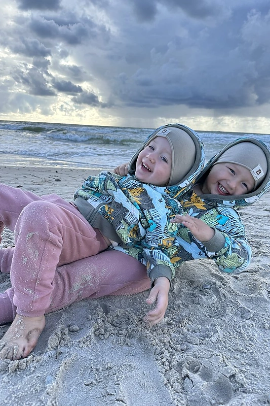 Elenos Puidokaitės-Bruzgulienės atostogos su vaikais / Asmeninio albumo nuotr.