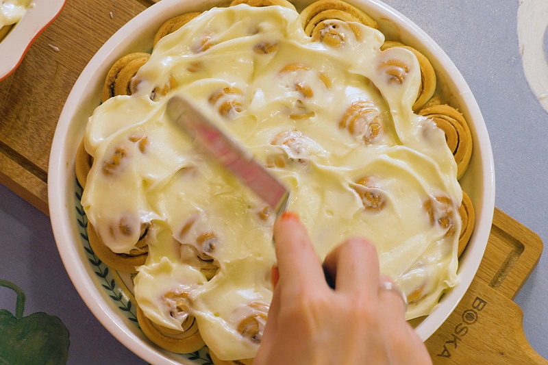 Kotrynos Starkienės cinamoninės bandelės / Stopkadro nuotr.