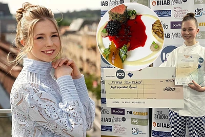 I.Stumbrienės dukra Estela užėmė 1 vietą šefų konkurse Londone: „Parvežė ne tik nugalėtojo taurę“