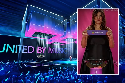 Ištraukti „Eurovizijos“ burtai: paaiškėjo, kuriame pusfinalyje pasirodys Lietuva