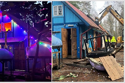 Prakalbo naikinamo „Zuikio daržo“ atstovai: „Sudaužyta krosnis, išlaužtos durys, dingę daiktai“