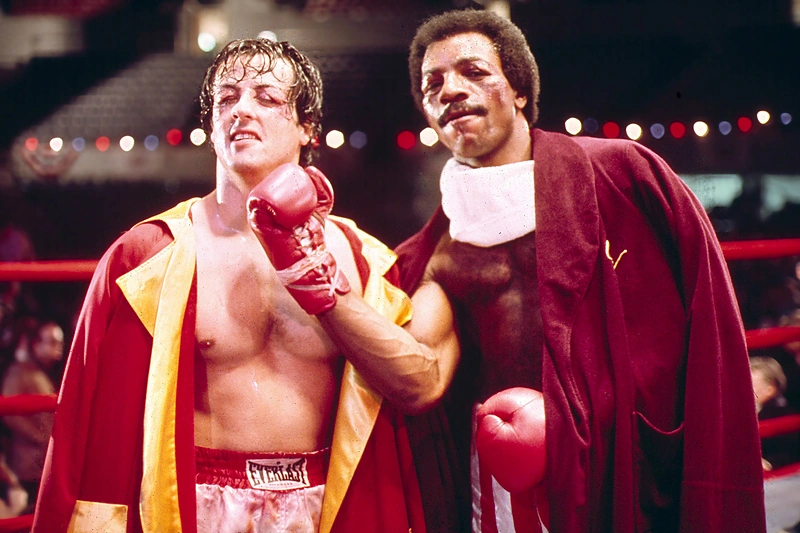 Sylvesteris Stallone ir Carlas Weathersas / Vida Press nuotr.