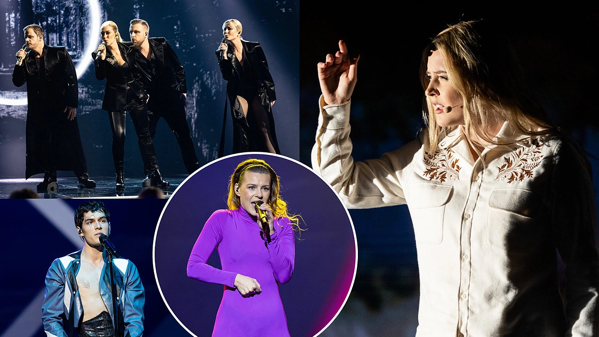 „Eurovizijos“ atrankos dalyviai / Pauliaus Peleckio / BNS nuotr.