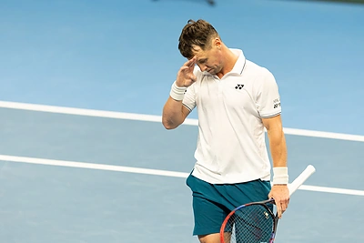 Berankis neturėjo šansų prieš galingus varžovo padavimus Bratislavoje
