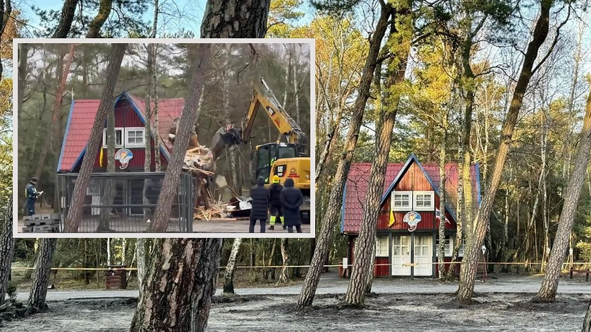 Vasario 6 dieną Nidoje nugriautas „Zuikio daržas“ / Asmeninio albumo nuotr.