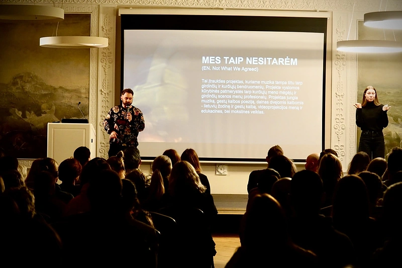 Projektas „Mes taip nesitarėm“ / Arno Dambrausko nuotr.