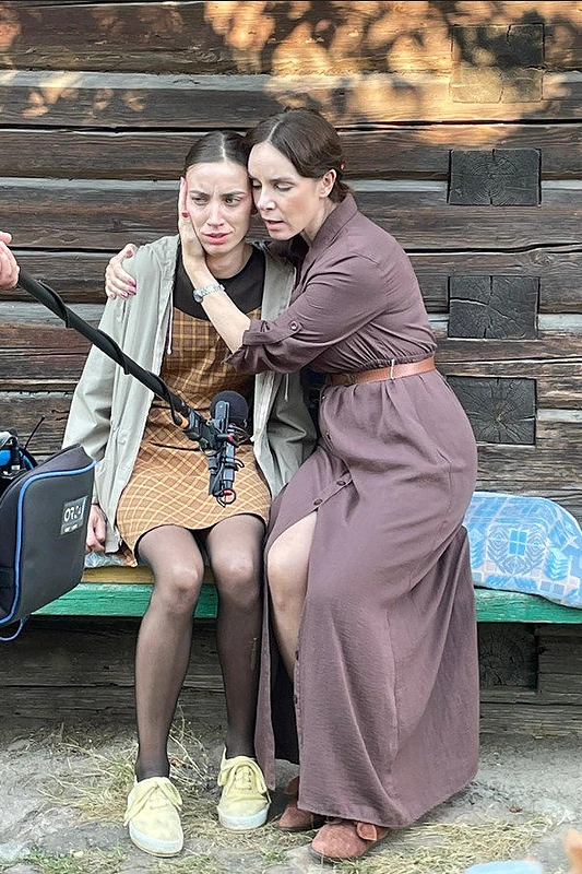 Samanta Pinaitytė seriale „Šiukšlyno žmonės“