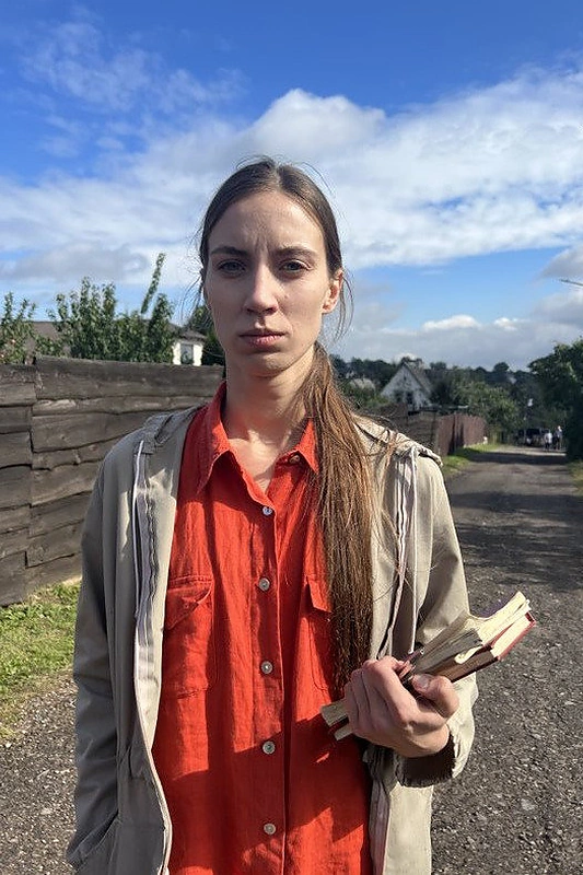Samanta Pinaitytė seriale „Šiukšlyno žmonės“