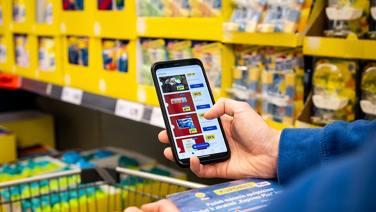 „Lidl Plus“ programėlė / Lidl Lietuva nuotr.
