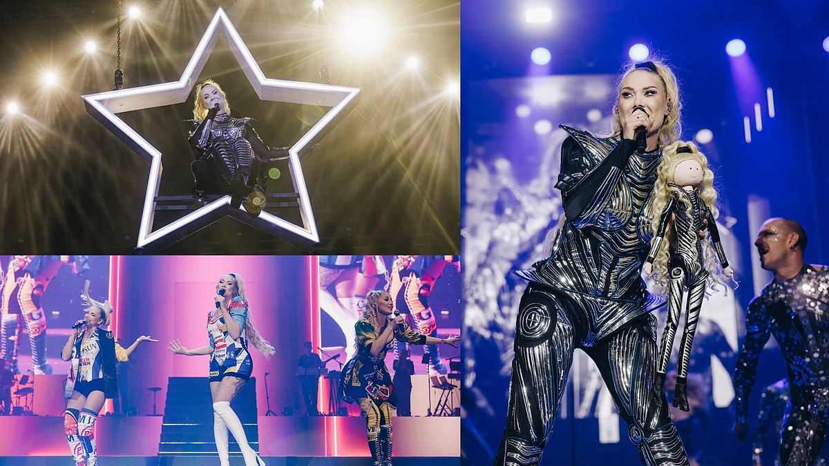 Natalijos Bunkės finalinis šou Kaune / Luko Grušecko, Evelinos Sabaliauskaitės nuotr.