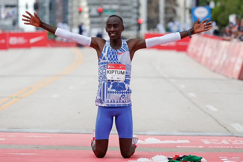 Kelvin Kiptum / AFP/„Scanpix“ nuotr.