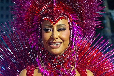 Rio de Žaneiro karnavalo spalvingos eitynės / Vida Press nuotr.