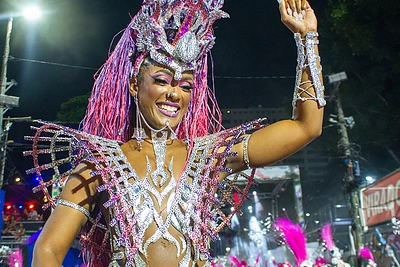 Rio de Žaneiro karnavalo spalvingos eitynės / Vida Press nuotr.