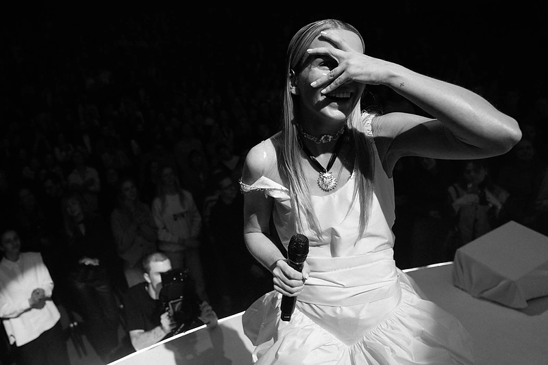 Gabrielės Vilikickytės koncerto akimirka / Gabrieliaus Jauniškio nuotr.