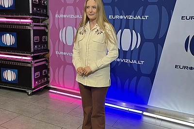 Monika Marija prieš „Eurovizijos“ finalą / Žmonės.lt nuotr.
