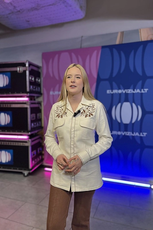 Monika Marija prieš „Eurovizijos“ finalą / Žmonės.lt nuotr.