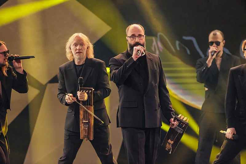 Estijos atstovai „Eurovizijoje“ – „5MIINUST x Puuluup“ / Scanpix nuotr.