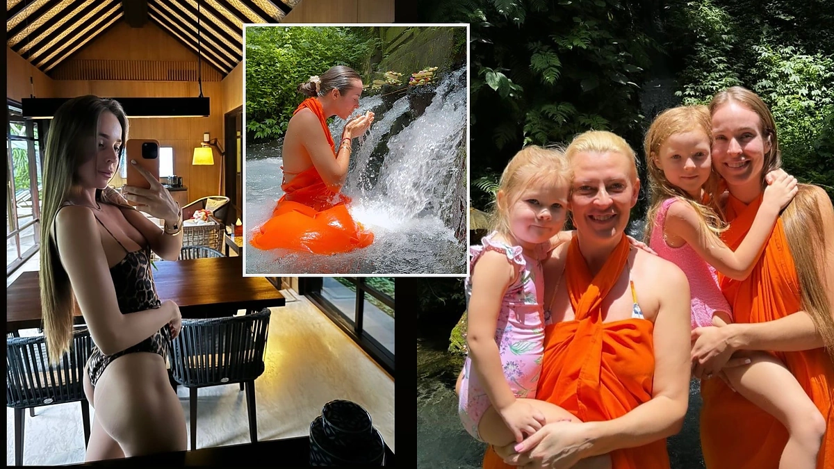 Viktorija Siegel ir Rasa Stonienė su šeima / Asmeninio archyvo nuotr.