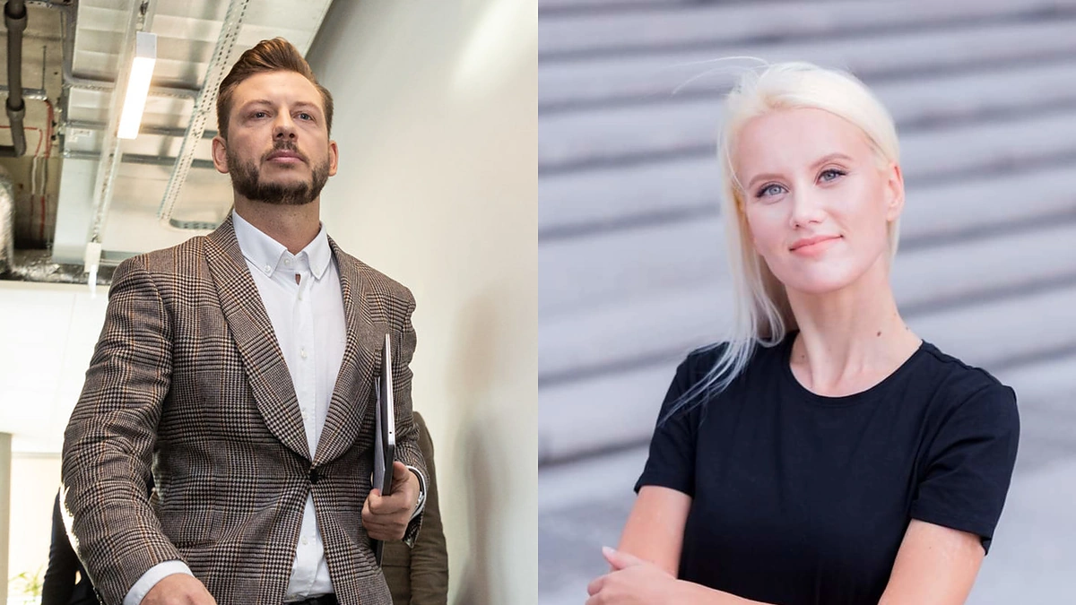 Ervinas Kvitkauskas ir Kaja Elena Brilė / Pauliaus Peleckio / BNS ir asmeninio albumo nuotr.
