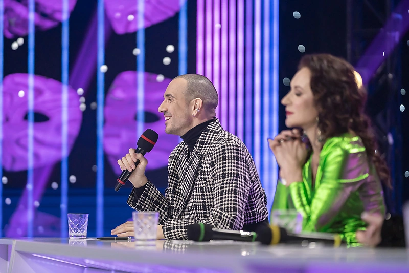 „Muzikinės kaukės“ akimirka / Rolla Media nuotr.