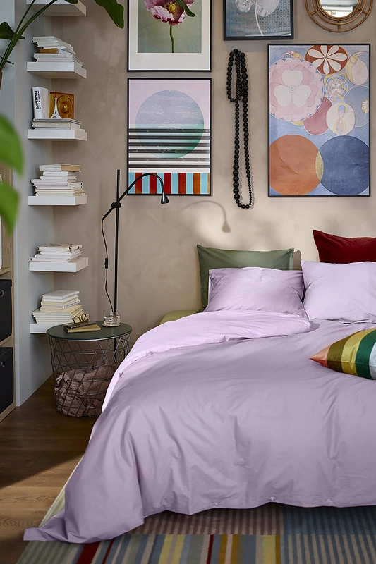 „NATTSVÄRMARE“ antklodės ir pagalvės užvalkalai / „IKEA“ nuotr.