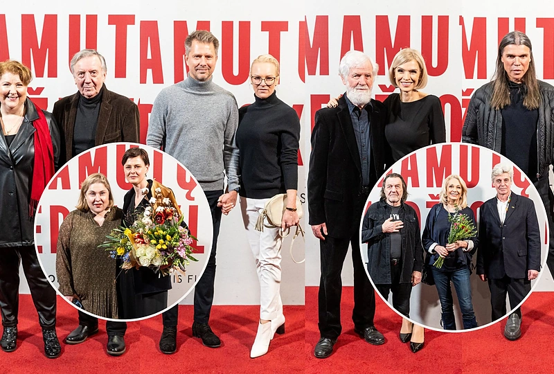 Aistės Stonytės premjera „Mamutų medžioklė“ / Pauliaus Peleckio / BNS nuotr.