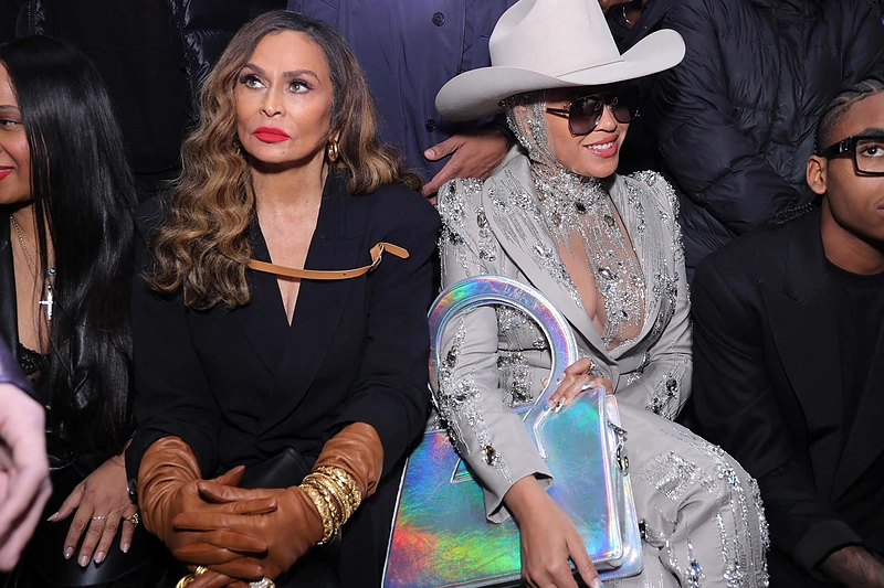 Beyonce su mama Tina Knowles / Scanpix nuotr.