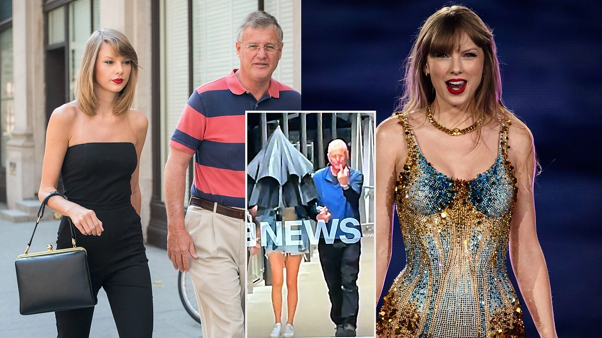 Taylor Swift su tėvu Scottu / Vida Press nuotr. ir stop kadras