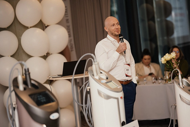 Lietuvoje grožio industrijos atstovės pristatytas „Endospheres Evolution“ / „Baltic lasers“ nuotr.