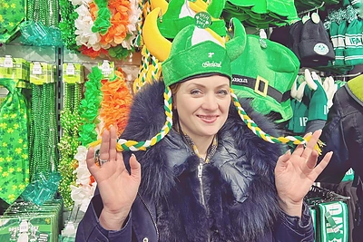 Dianos Gaičiūnaitės-Dirmės ir Virgilijaus Dirmos viešnagė Airijoje / Asmeninio albumo nuotr.