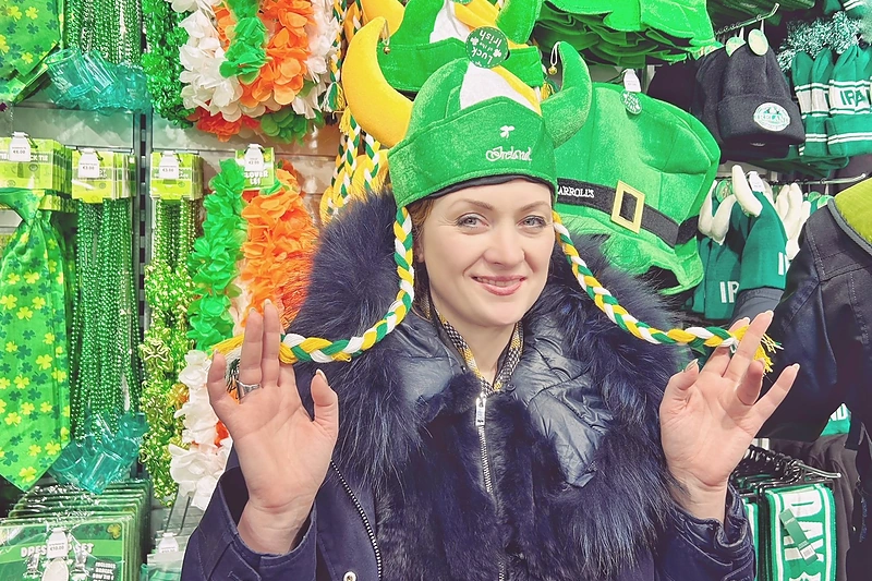 Dianos Gaičiūnaitės-Dirmės ir Virgilijaus Dirmos viešnagė Airijoje / Asmeninio albumo nuotr.