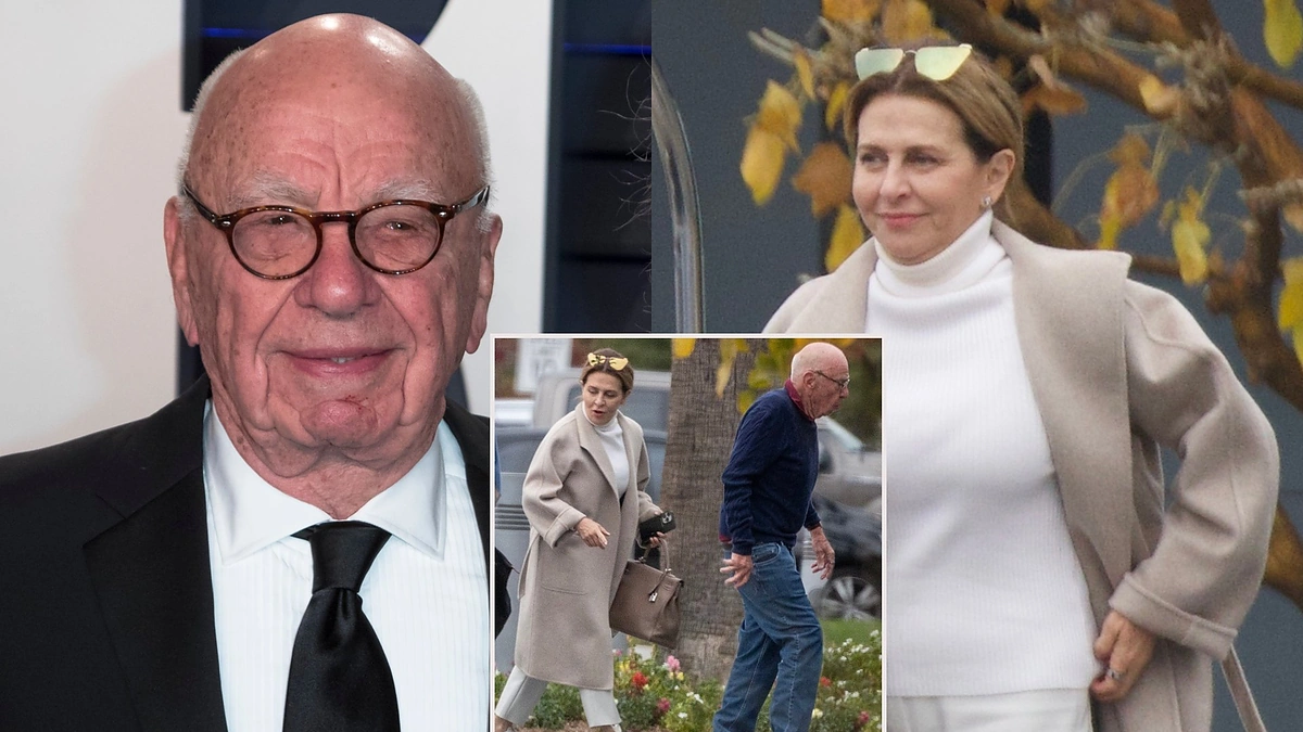 Rupertas Murdochas ir Jelena Žukova / Vida Press nuotr.