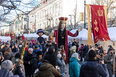 Teatralizuotos šv. Kazimiero eitynės / Gretos Skaraitienės / BNS nuotr.