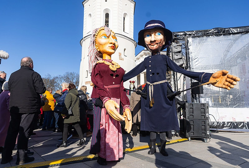 Teatralizuotos šv. Kazimiero eitynės / Gretos Skaraitienės / BNS nuotr.