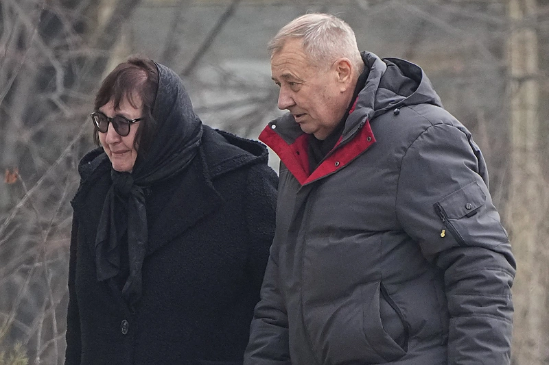 Aleksejaus Navalno tėvai Liudmila ir Anatolijus / „Scanpix“/AP nuotr.