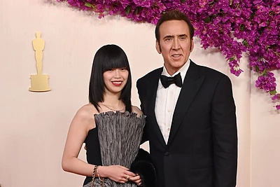 Riko Shibata, Nicolas Cage'as / Vida Press nuotr.