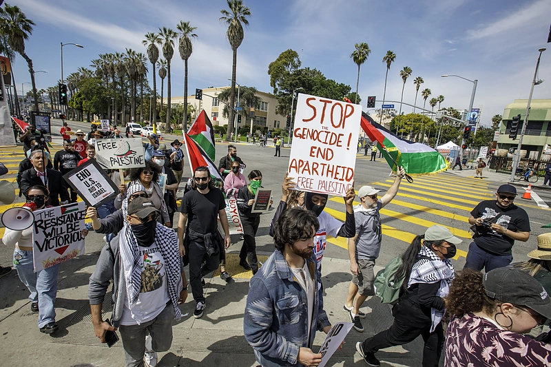 „Oskarų“ įteikimo ceremoniją sutrikdė protestas / Vida Press nuotr.