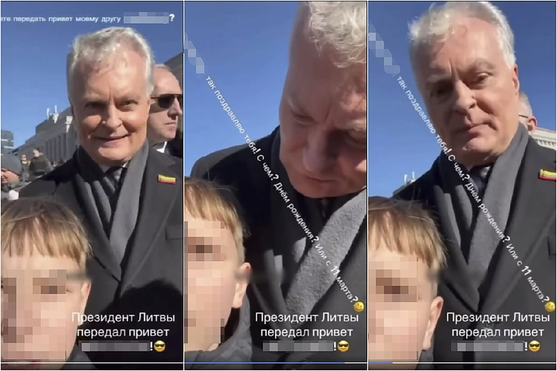 Gitanas Nausėda / Videokadras