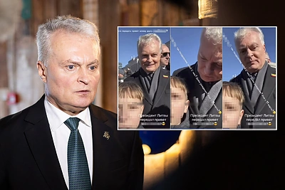 G.Nausėda – „berniuko pinklėse“: perdavė sveikinimą skandalingam baltarusių vlogeriui