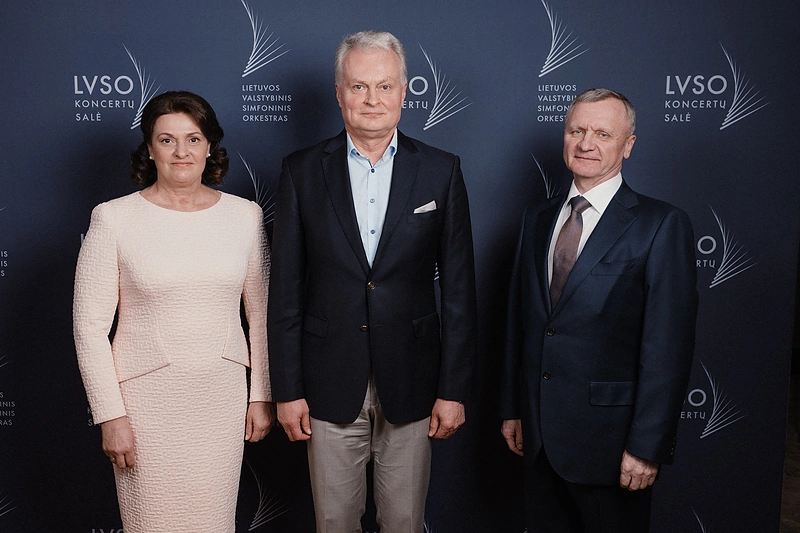 LVSO koncertų salės atidarymo svečiai / Gabrieliaus Jauniškio nuotr.