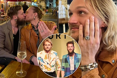 Sigitas Praspaliauskas susižadėjo su mylimuoju Dovydu: įteikė įspūdingą žiedą su 30 deimantų