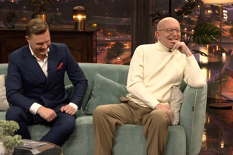 Laidos „Gero vakaro šou“ akimirka / TV3 nuotr.