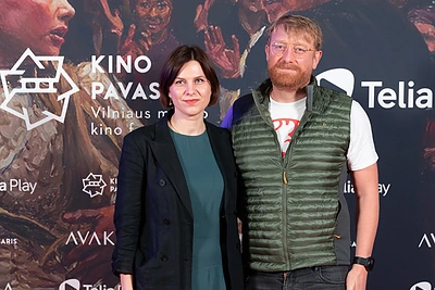 Režisierių DK Welchman ir Hugh Welchman tapyto filmo KAIMIEČIAI premjera / Gretos Skaraitienės / BNS nuotr.