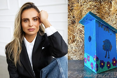 „Laisvės paukščiai“ skelbia Ievos Mackevičienės inkilo aukcioną: vaizdo klipe – neįprasta žinia