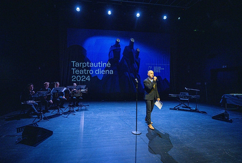LNDT Teatro dienos proga apdovanojo geriausius savo trupės aktorius / D.Matvejev nuotr.
