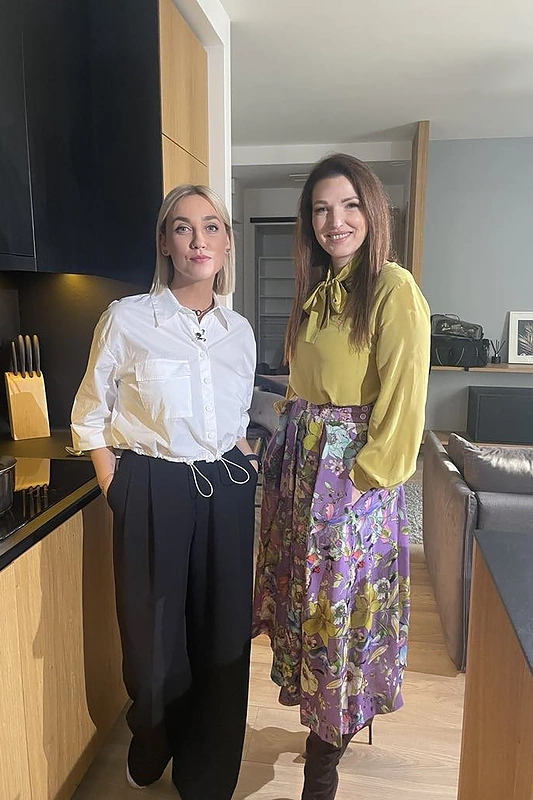 Eglė Kernagytė laidoje „Pasaulis pagal moteris“ / TV3 nuotr.