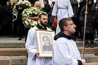 Atsisveikinimas su s. Felicija Nijole Sadūnaite / Pauliaus Peleckio / BNS nuotr.